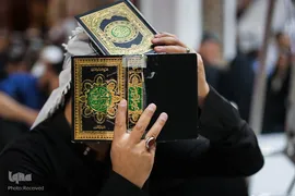 مراسم احیای شب قدر نوزدهم رمضان در حرم مطهر و نورانی مولای متقیان، حضرت علی(ع)