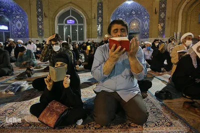 احیای اولین  شب قدر در بارگاه کریمه اهل بیت(س)