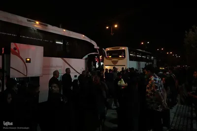 آئین بدرقه خادمان موکب امامزادگان قم مستقر در شهر مقدس سامرا