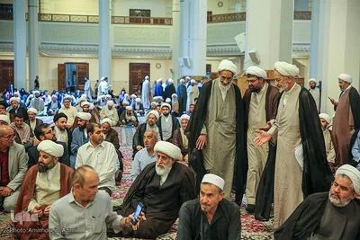 مراسم جشن ولادت امام هادی(ع) در حرم حضرت احمدبن موسی(ع)