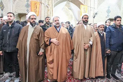 گلباران حجره طلبگی حضرت امام در اراک‎