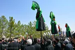 عزاداری ظهر عاشورا در شهرستان محلات/عکاس:مجمد رجبی
