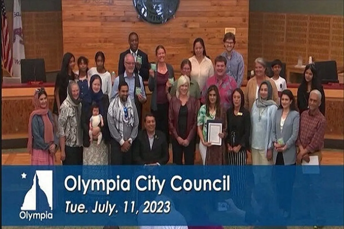 Olympia City Council in US Acknowledges Muslim Community’s Contributions, Activism  