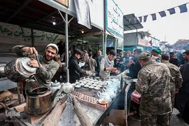 سامرا در سوگ امام هادی(ع)