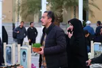 تحویل سال ۱۴۰۵ در گلستان شهدای اصفهان