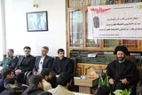 دیدار خادمین الشهدای راهیان نور دانشگاه های استان اردبیل با نماینده ولی فقیه در استان