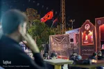 حرم مطهر سیدعلاءالدین حسین(ع) در شب عاشورا