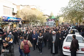 مراسم تشییع پیکر شهید محمد عبداللهی
