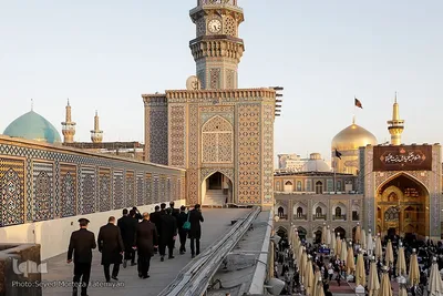 آیین تعویض پرچم حرم امام رضا(ع)