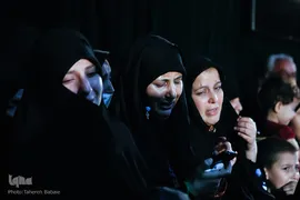 وداع با پیکر شهید مدافع حرم «بهرام مهرداد» در معراج شهدای تهران
