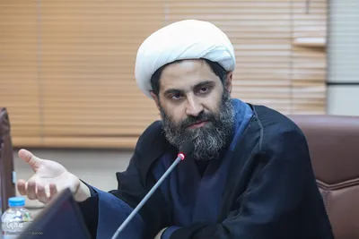حجت‌الاسلام والمسلمین علی تقی‌زاده،‌ رئیس سازمان دارالقرآن الکریم،‌ مراسم امضای تفاهم‌نامه ستاد مرکزی اربعین با سازمان دارالقرآن‌ 