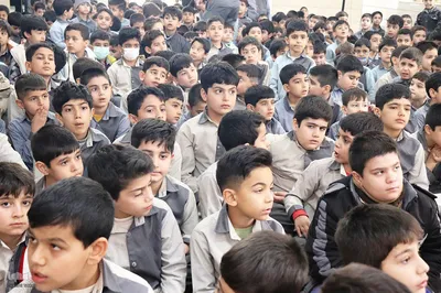 جشن میلاد امام زمان(عج )درمدرسه شاهدملایر‎