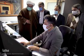 بازدید حجت الاسلام جواد نیک بین، عضو کمیسیون فرهنگی مجلس از ایکنا