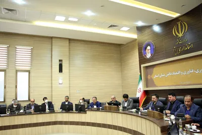 نشست ستاد نوآوری، فناوری و اقتصاد دانش‌‌بنیان استان یزد با حضور رییس جهاد دانشگاهی کشور‎‎