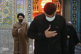 حرم نورانی کریمه حضرت معصومه(س) کریمه اهل بیت(ع) در شهر مقدس قم