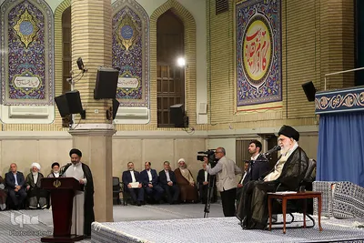 دیدار کارگزاران حج ۹۸ با حضرت آیت‌الله العظمی خامنه‌ای، رهبر معظم انقلاب اسلامی