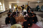 آیین سنتی ۶ امام حسین در شهر بَرزُک کاشان