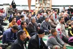 مراسم یاد بود شهدای شاه چراغ در مسجد جامع حسین آباد ناظم