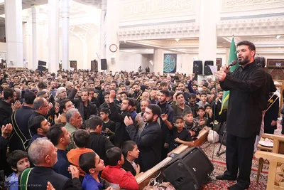مراسم عزاداری شب شهادت حضرت شاهچراغ(ع)