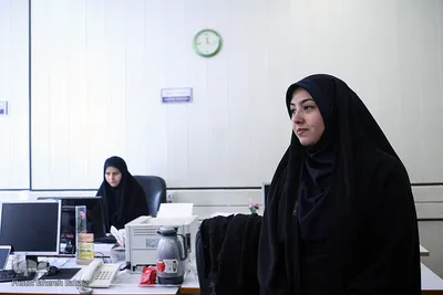 بازدید عضو هیئت‌رئیسه فراکسیون قرآن مجلس زهرا سعیدی مبارکه از تحریریه ایکنا
