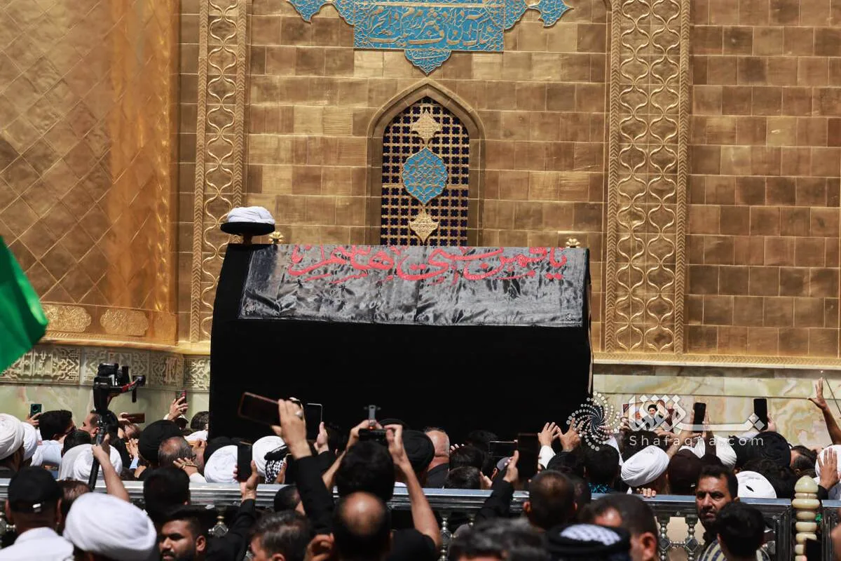 النجف الأشرف تشيّع المرجع الفياض إلى مثواه الأخير