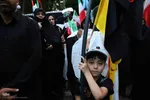 همایش زینبیون و کفن پوشان در محکومیت جنایات آمریکا و اسرائیل