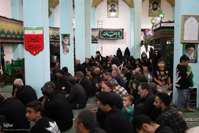 مراسم شیرخوارگان حسینی در امامزاده سیدمحسن(ع) تیرانچی