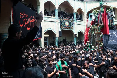 آیین نخل برداری هیئت حسینی نظرکرده یزد‎