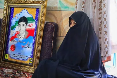 دیدار نماینده ولی فقیه در خراسان‌جنوبی با خانواده شهید عبادی