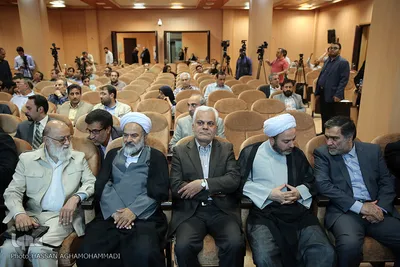 مراسم رونمایی از پلاک خیابان «جرج جرداق»