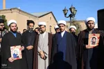 مراسم تشییع و تدفین شهید گمنام در دانشگاه هنر اسلامی تبریز‎