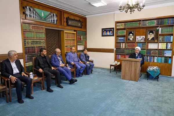 جلسه هیات امنای بزرگترین مسجد تبریز