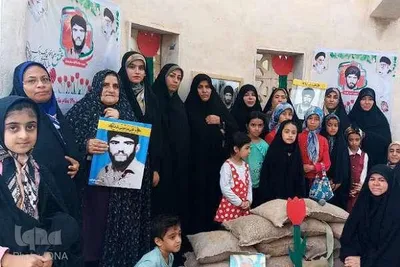 گراميداشت شهدای عملیات والفجر ۴ در بندر دلوار