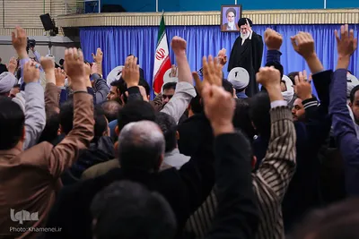 دیدار مردم قم با رهبر معظم انقلاب