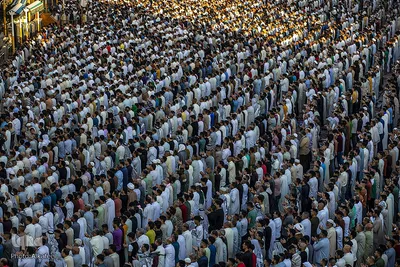نماز عید سعید قربان در حرم اباالفضل العباس (ع)