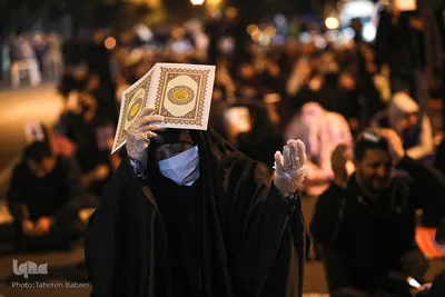 احیای شب نوزدهم ماه رمضان در حسینیه همدانی ها