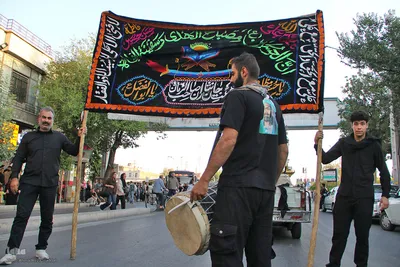 مراسم عزاداری سومین روز از شهادت حضرت اباعبدالله الحسین(ع) در شیراز
