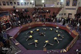 آیین نکوداشت روز ملی فرهنگ پهلوانی و ورزش زورخانه ای در زورخانه شهید سپهبد، حاج قاسم سلیمانی