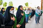 تجدید میثاق خدام امام رضا با حضرت شاهچراغ (ع)