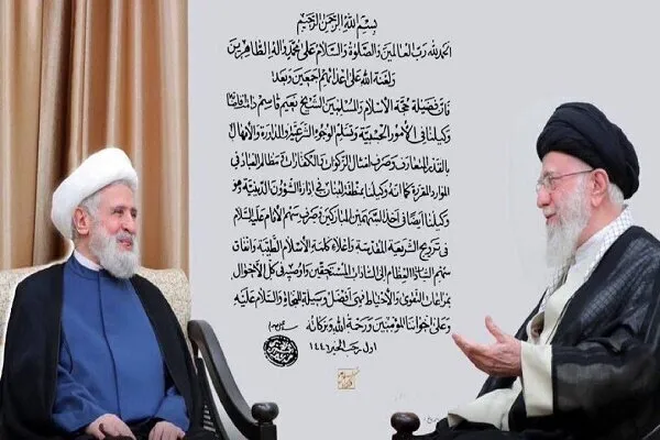 Şeyx Nəim Qasim Ayətullah Xameneinin Livandakı nümayəndəsi oldu