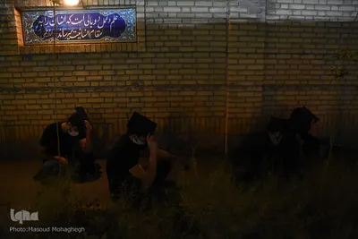 مراسم احیاء شب نوزدهم رمضان - هنرستان دخترانه فامیلی سمنان