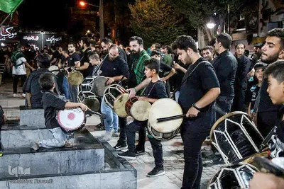 دمام‌زنی اراکی‌ها در عزای سید و سالار شهیدان