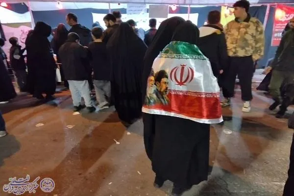 سوگواری دانش آموزان بابلسری در چهلم شهادت دانش آموزان میناب