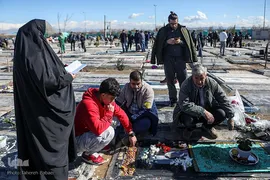 آغاز سال نو در کنار شهدا و درگذشتکان