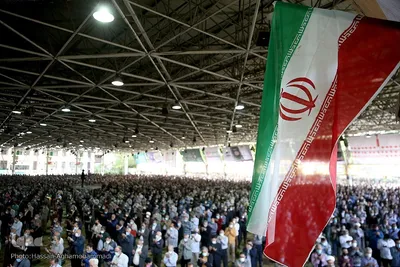 نماز عید سعید فطر در دانشگاه تهران