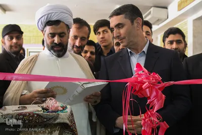 افتتاح نمایشگاه هفته قرآن و عترت/عکاس: زهرا بهرامی