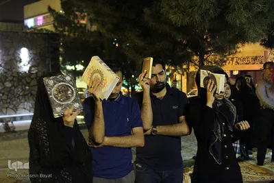 مراسم احیا شب بیست و سوم ماه رمضان در بیرجند