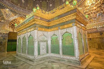 حرم مطهر و نورانی امام حسن عسگری (ع) در سامرا