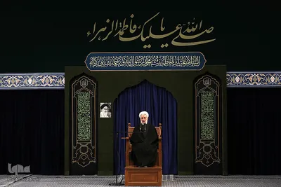 اولین شب مراسم عزاداری شهادت حضرت فاطمه زهرا(س) در حسینیه امام خمینی(ره)