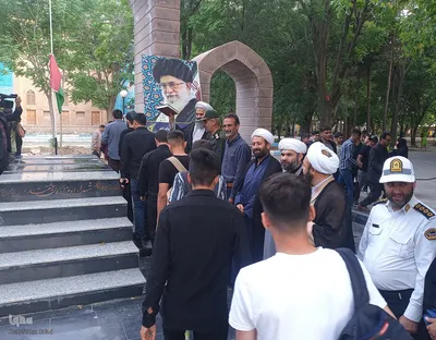 مراسم بدرقه کاروان ارتحال حضرت امام خمینی (ره)